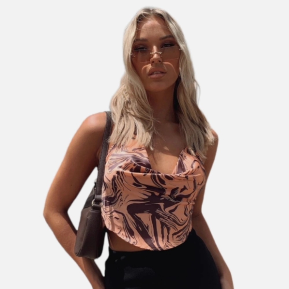 Gracelynn Scarf Top Princess Polly